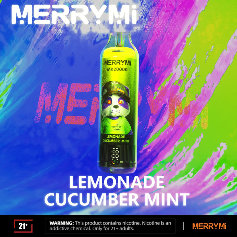 e-papierosy-merrymi-mk-20-000-lemonade-cucumber-mint E-Papierosy MerryMi Mk 20 000 Lemonade Cucumber Mint - Image 1