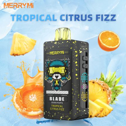 Merry Mi Blade Jednorazowy e-papieros 30000 Buchów o smaku Tropical Citrus Fizz