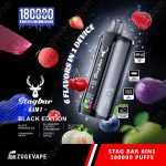 Stag Bar 6in1 180K – 6 in 1 Flavors Disposable Vape | 180,000 Puffs (EU Warehouse) - Image 5